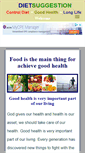 Mobile Screenshot of dietsuggestion.com